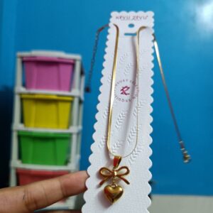 BOW HEART CHAIN