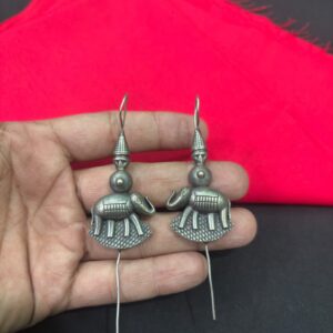 Silver Replica elephant 🐘 moto pin bugadi