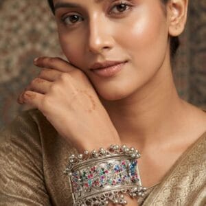 OXIDIZED BANGLE