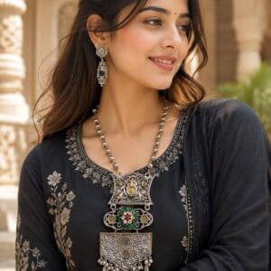 OXIDIZED JEWELLERY SET