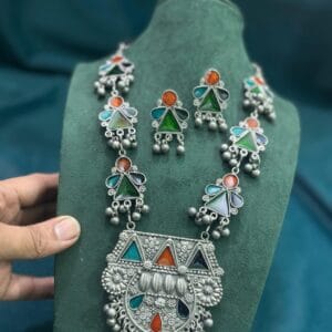 OXIDIZED JEWELLERY SET