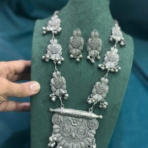 OXIDIZED JEWELLERY SET